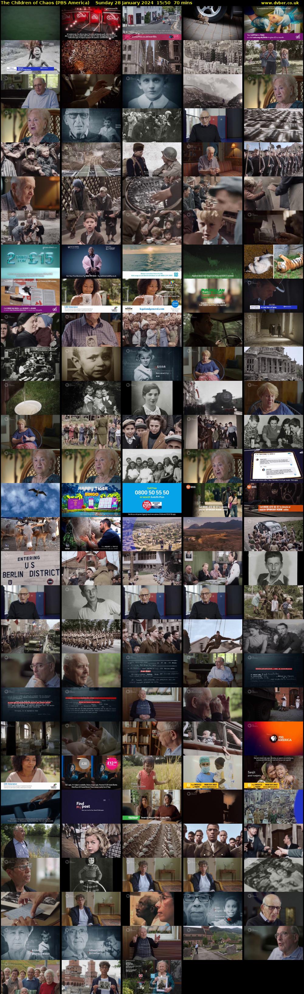 The Children of Chaos (PBS America) Sunday 28 January 2024 15:50 - 17:00