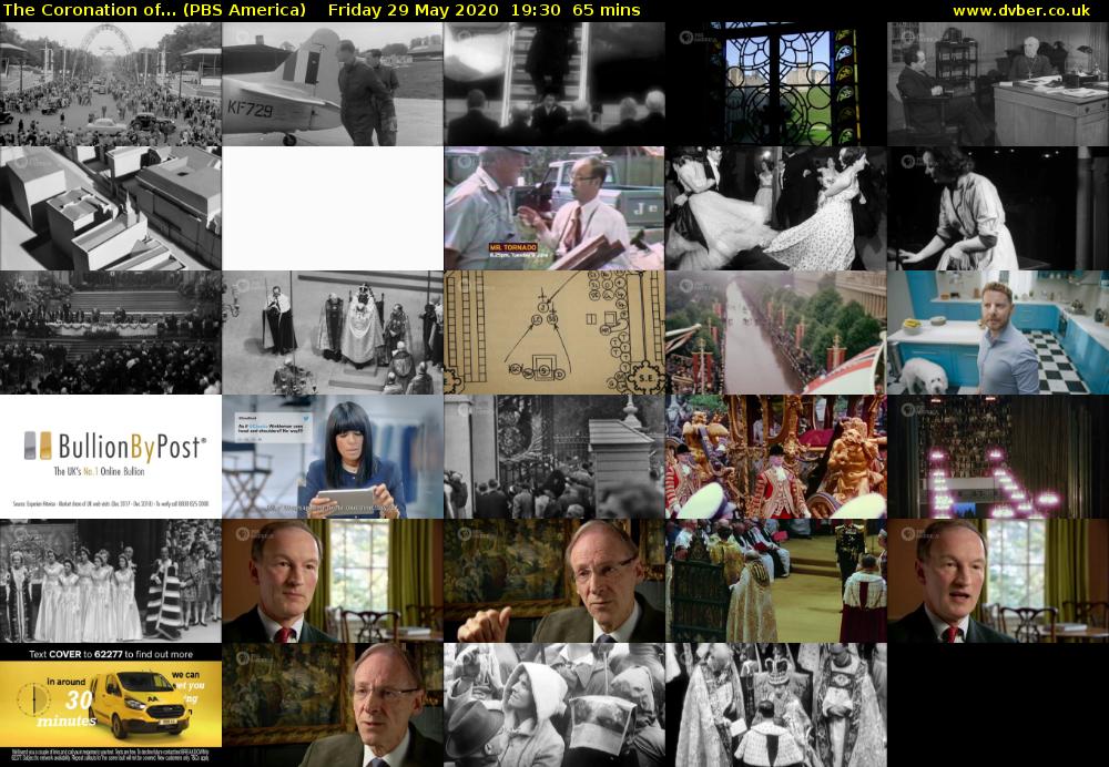 The Coronation of... (PBS America) Friday 29 May 2020 19:30 - 20:35