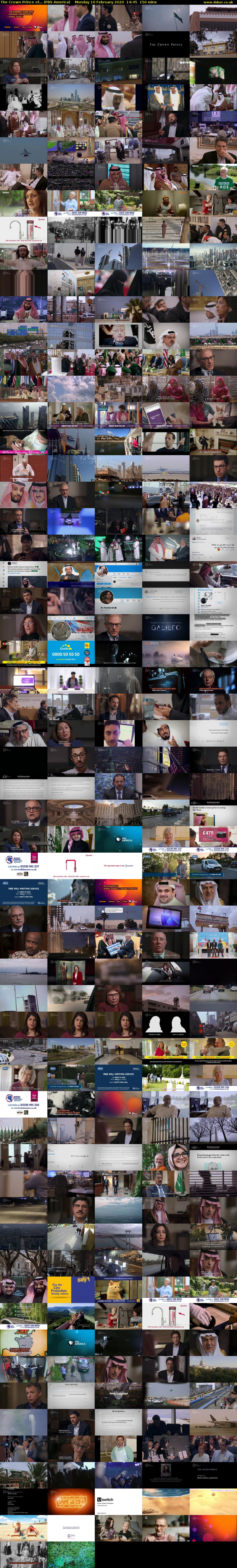 The Crown Prince of... (PBS America) Monday 10 February 2020 14:45 - 17:15