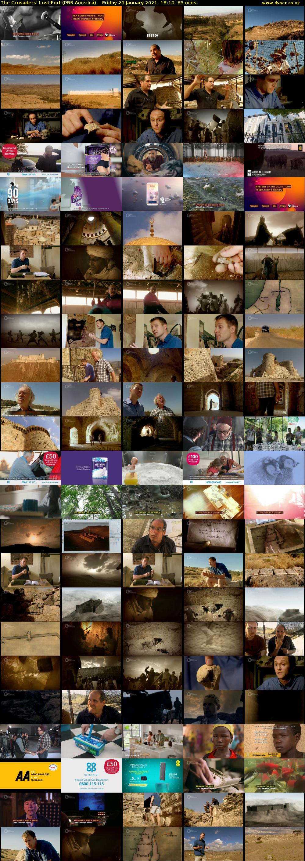 The Crusaders' Lost Fort (PBS America) Friday 29 January 2021 18:10 - 19:15