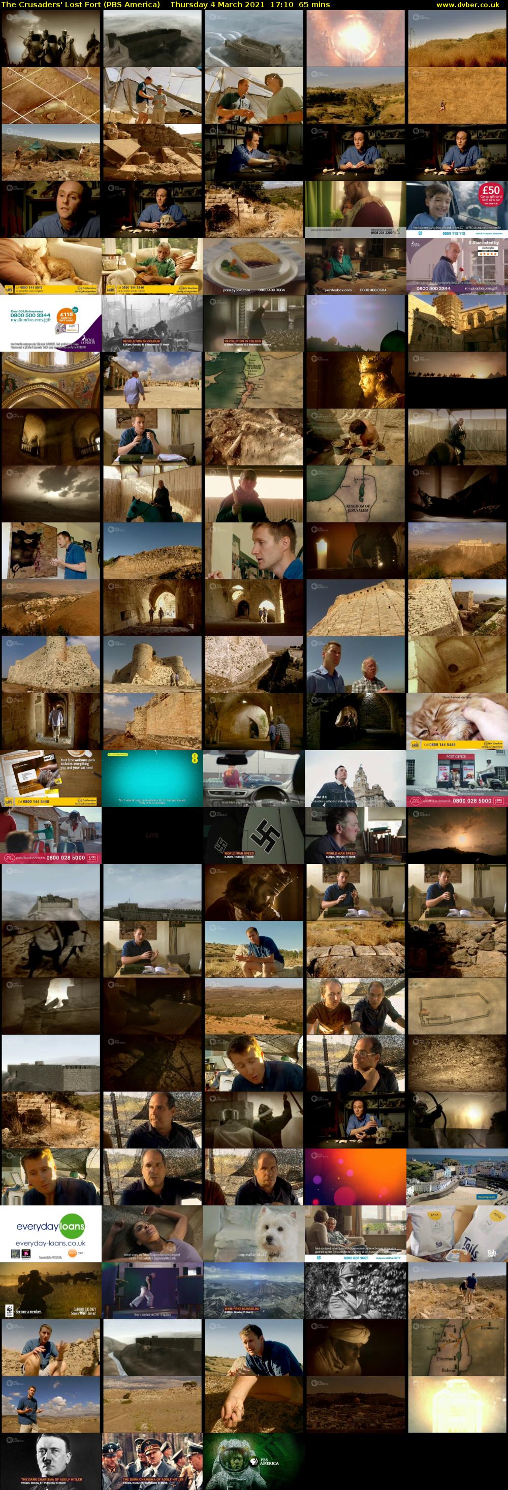 The Crusaders' Lost Fort (PBS America) Thursday 4 March 2021 17:10 - 18:15