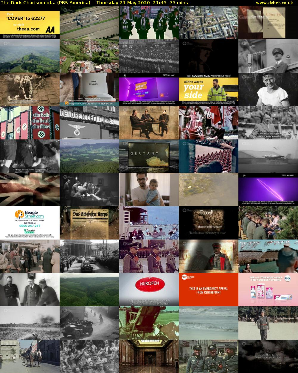 The Dark Charisma of... (PBS America) Thursday 21 May 2020 21:45 - 23:00