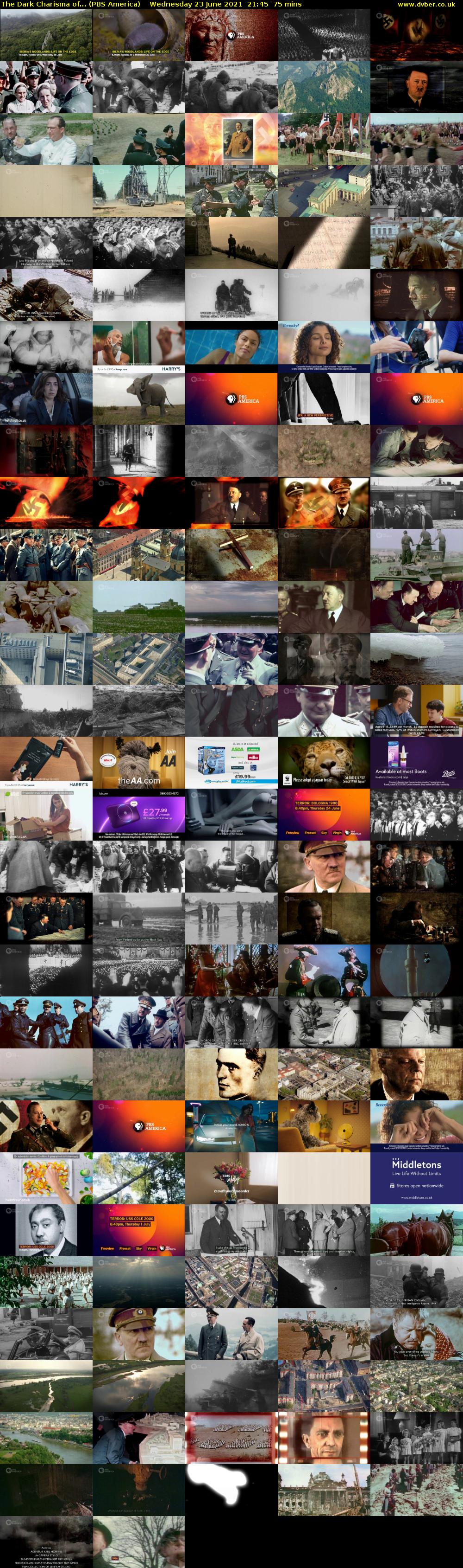 The Dark Charisma of... (PBS America) Wednesday 23 June 2021 21:45 - 23:00