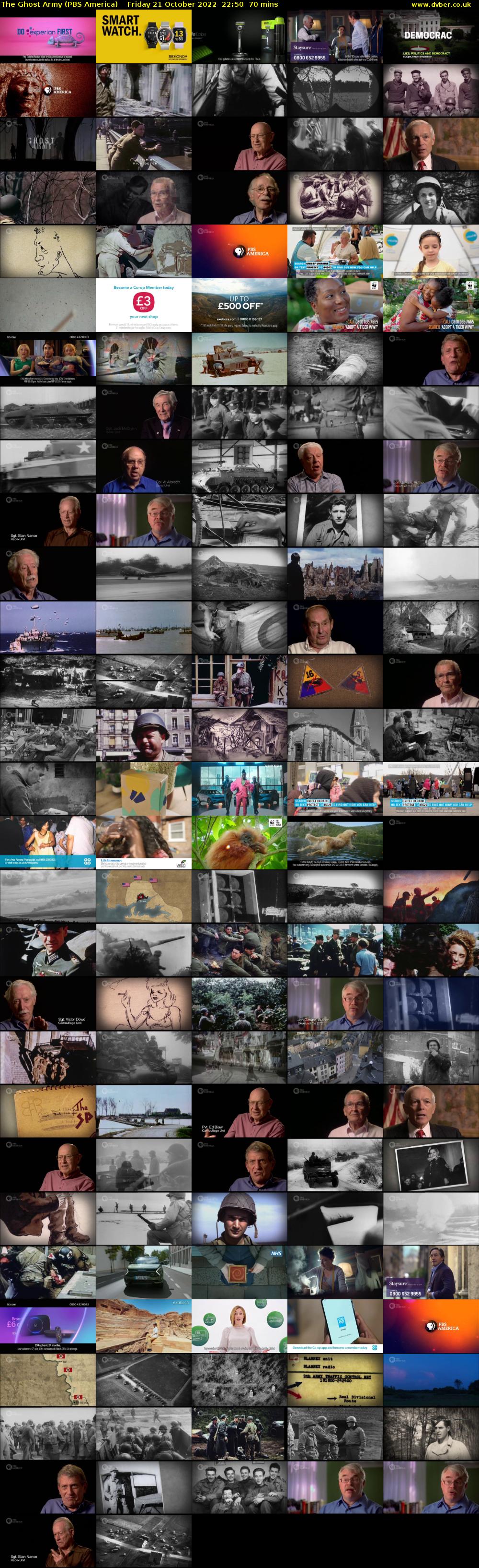 The Ghost Army (PBS America) Friday 21 October 2022 22:50 - 00:00