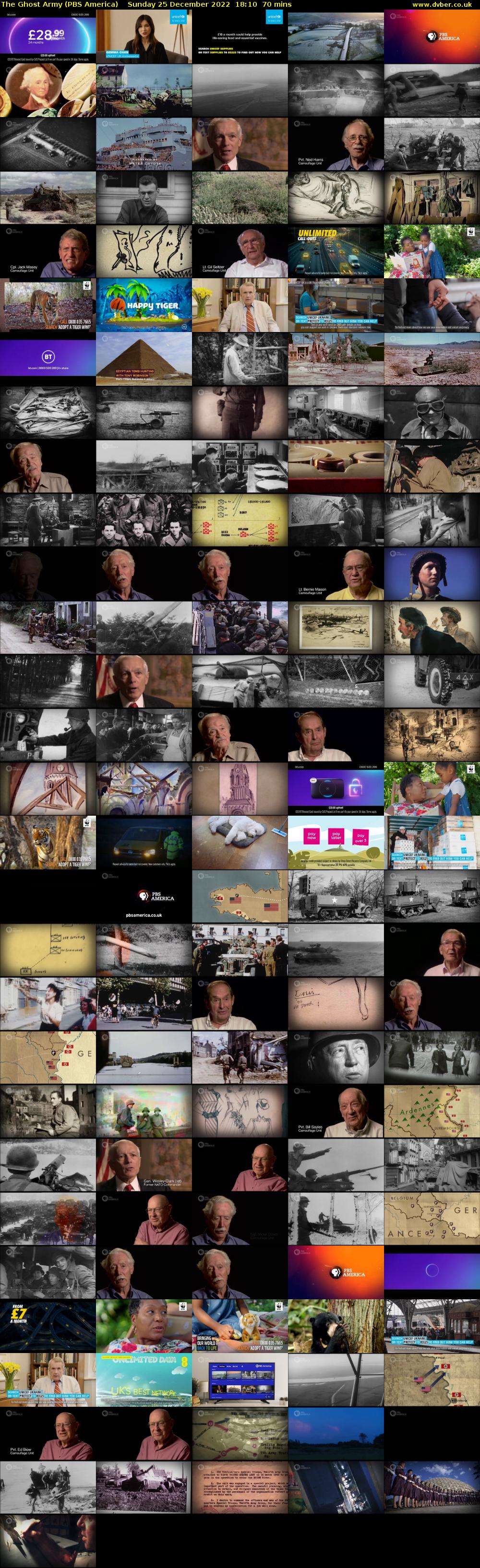 The Ghost Army (PBS America) Sunday 25 December 2022 18:10 - 19:20