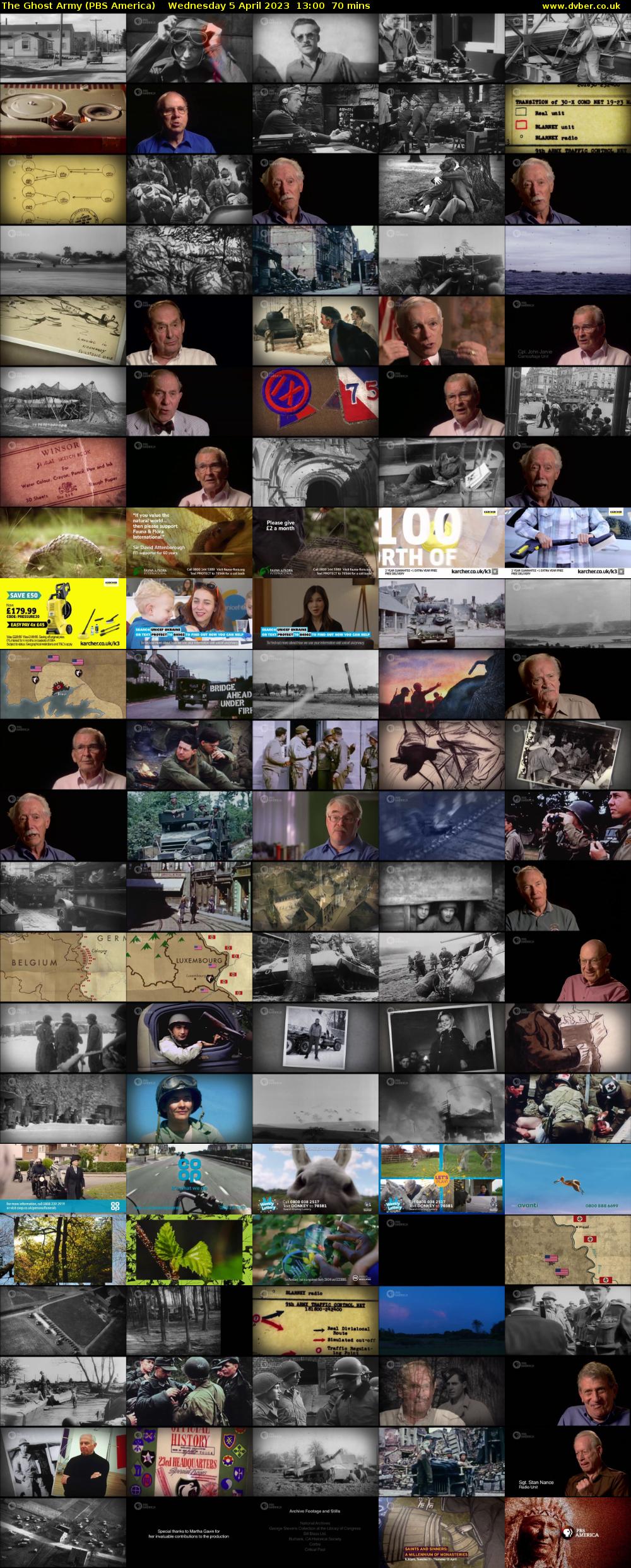 The Ghost Army (PBS America) Wednesday 5 April 2023 13:00 - 14:10