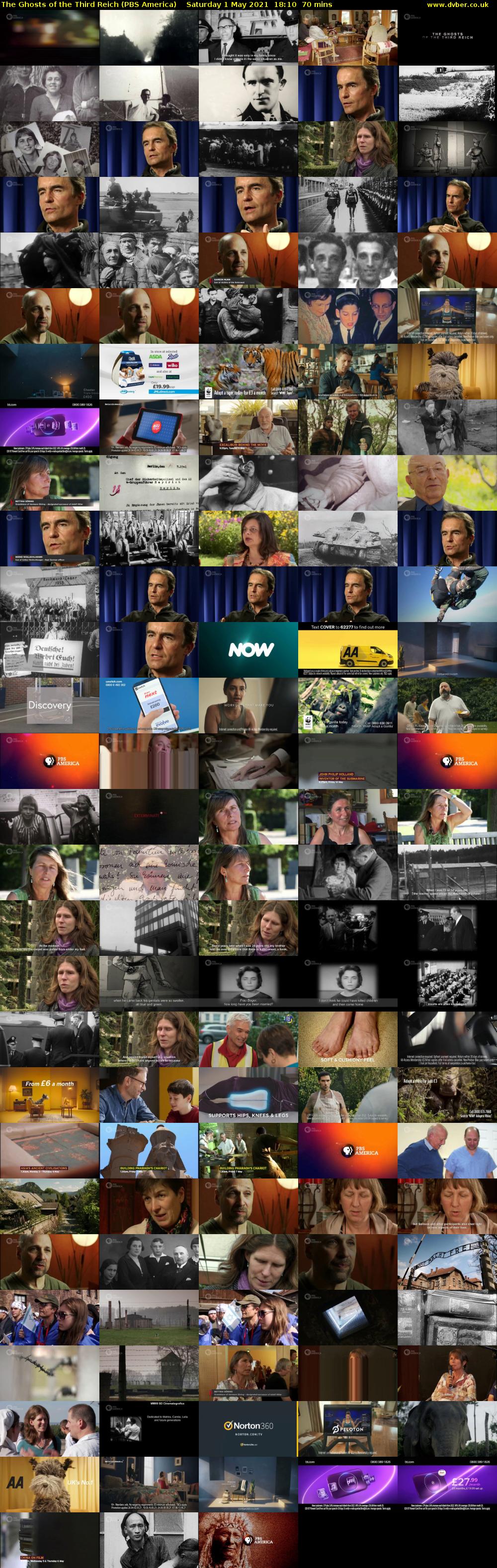 The Ghosts of the Third Reich (PBS America) Saturday 1 May 2021 18:10 - 19:20
