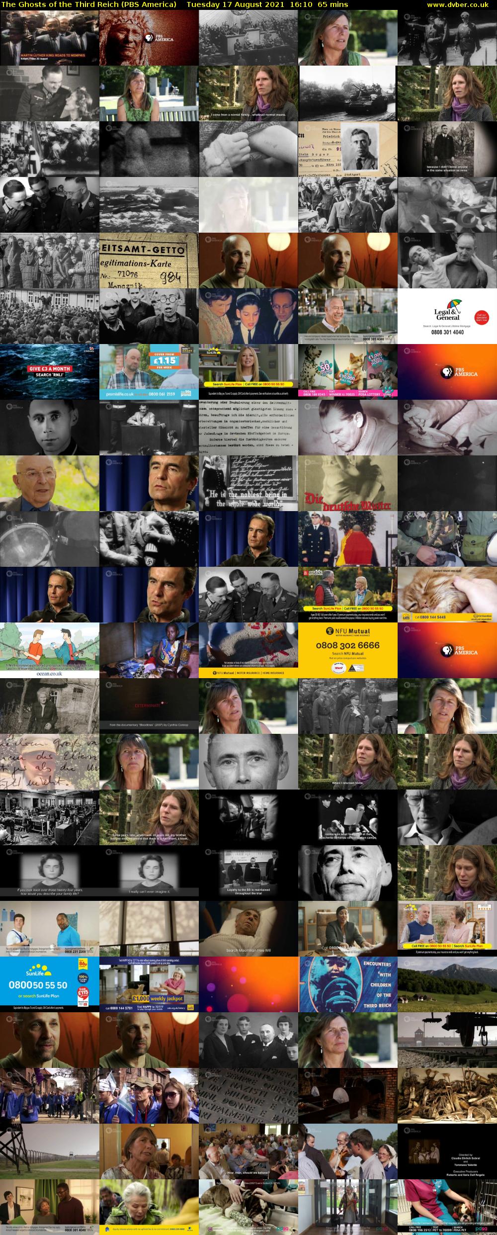 The Ghosts of the Third Reich (PBS America) Tuesday 17 August 2021 16:10 - 17:15