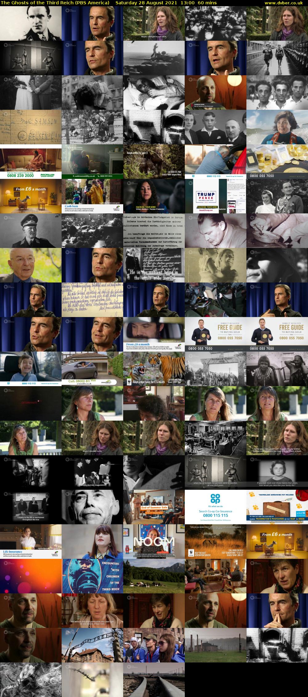 The Ghosts of the Third Reich (PBS America) Saturday 28 August 2021 13:00 - 14:00