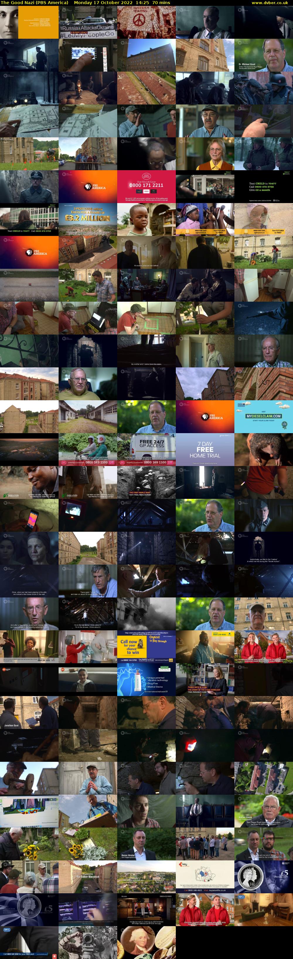 The Good Nazi (PBS America) Monday 17 October 2022 14:25 - 15:35