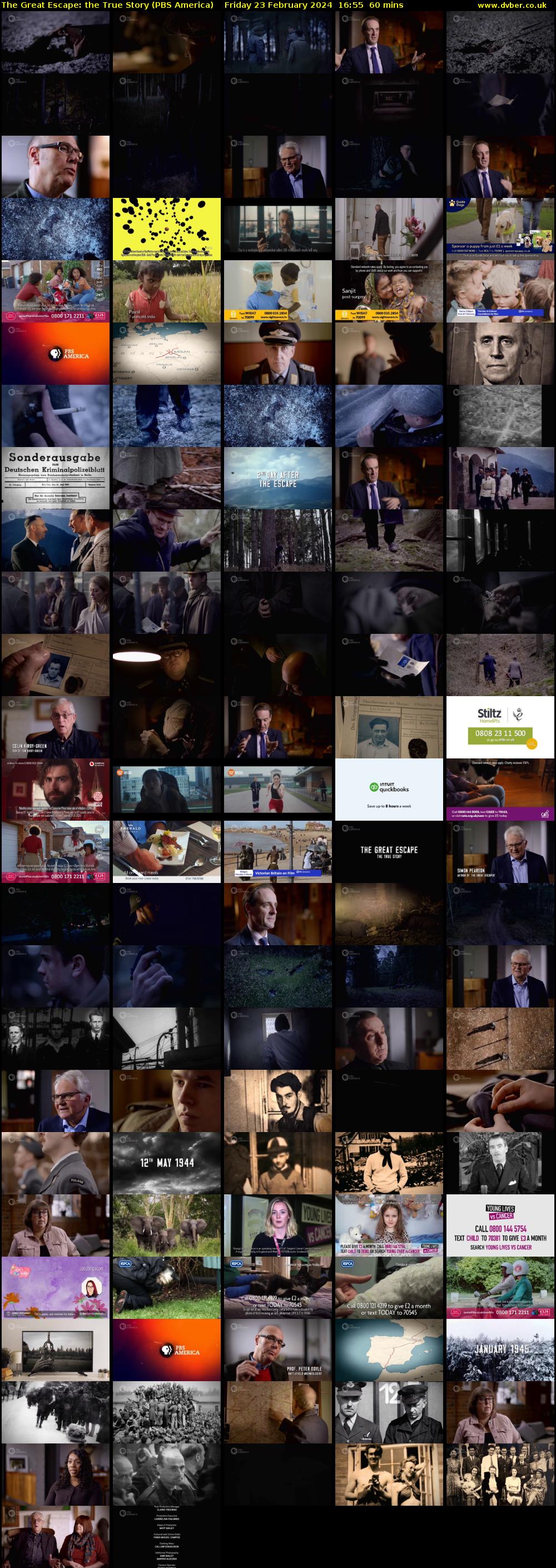 The Great Escape: the True Story (PBS America) Friday 23 February 2024 16:55 - 17:55