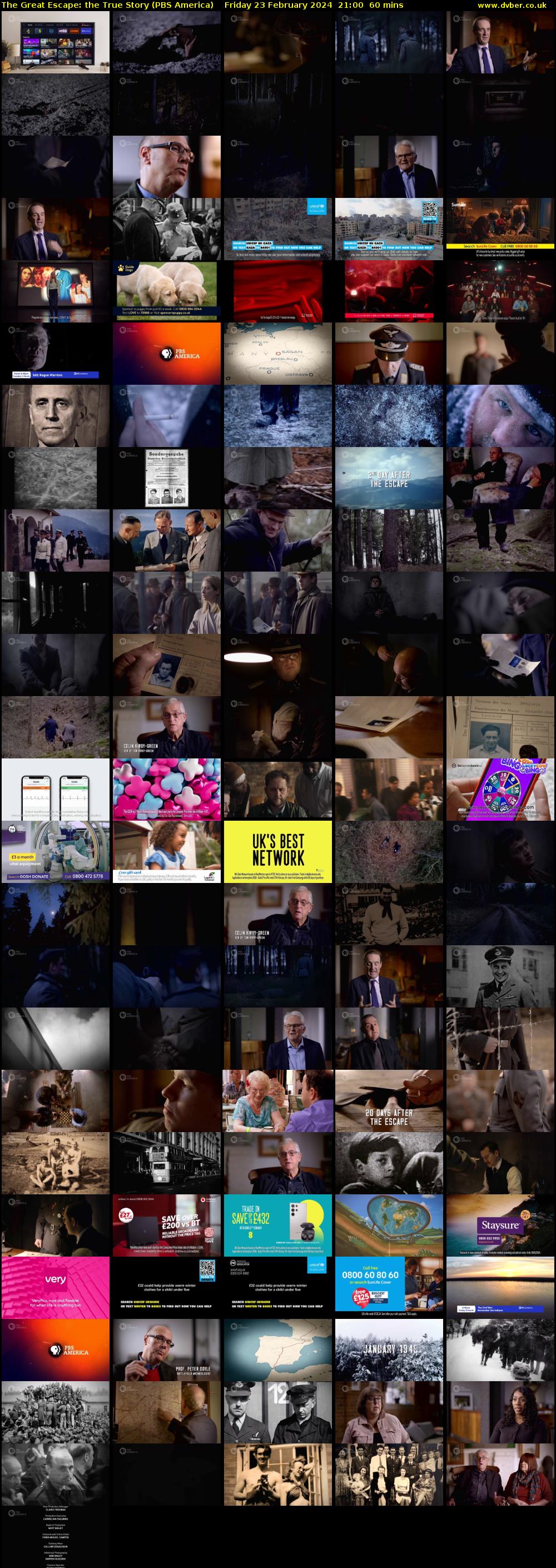 The Great Escape: the True Story (PBS America) Friday 23 February 2024 21:00 - 22:00