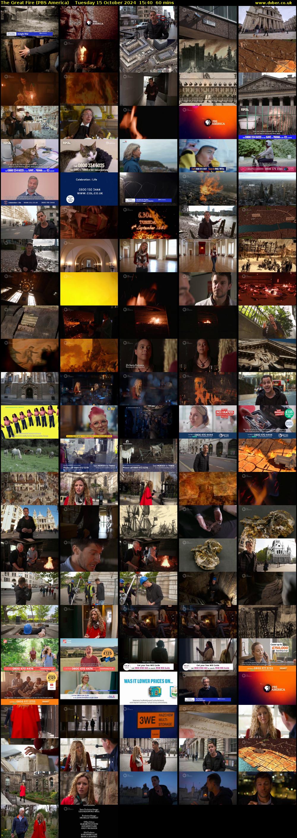 The Great Fire (PBS America) Tuesday 15 October 2024 15:40 - 16:40