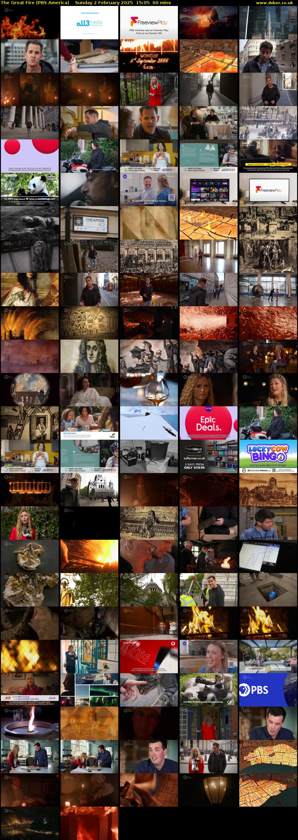 The Great Fire (PBS America) Sunday 2 February 2025 15:05 - 16:05