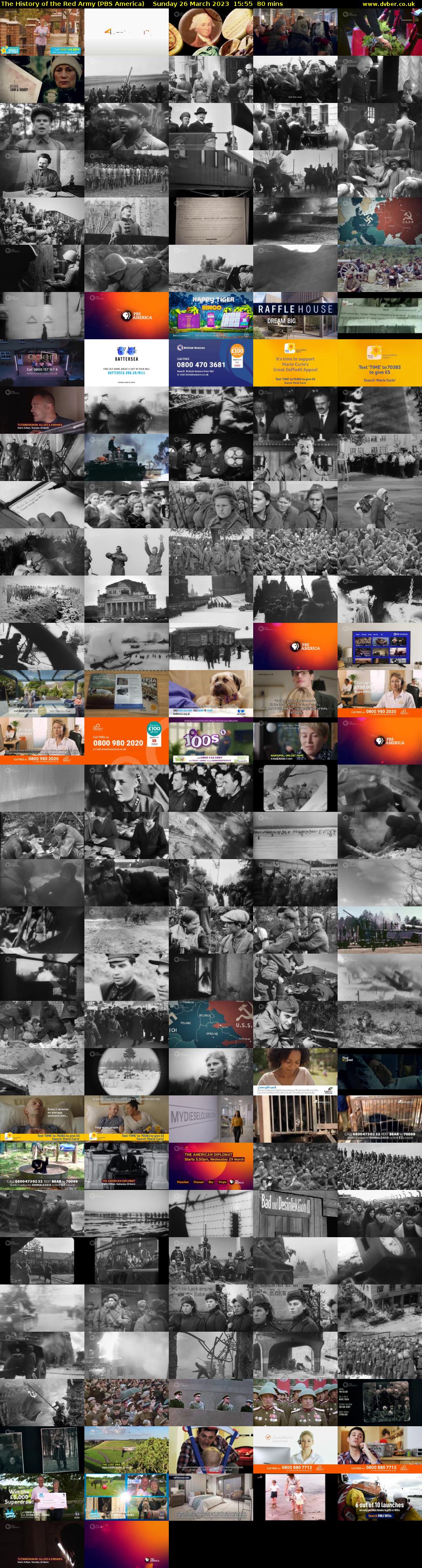 The History of the Red Army (PBS America) Sunday 26 March 2023 15:55 - 17:15