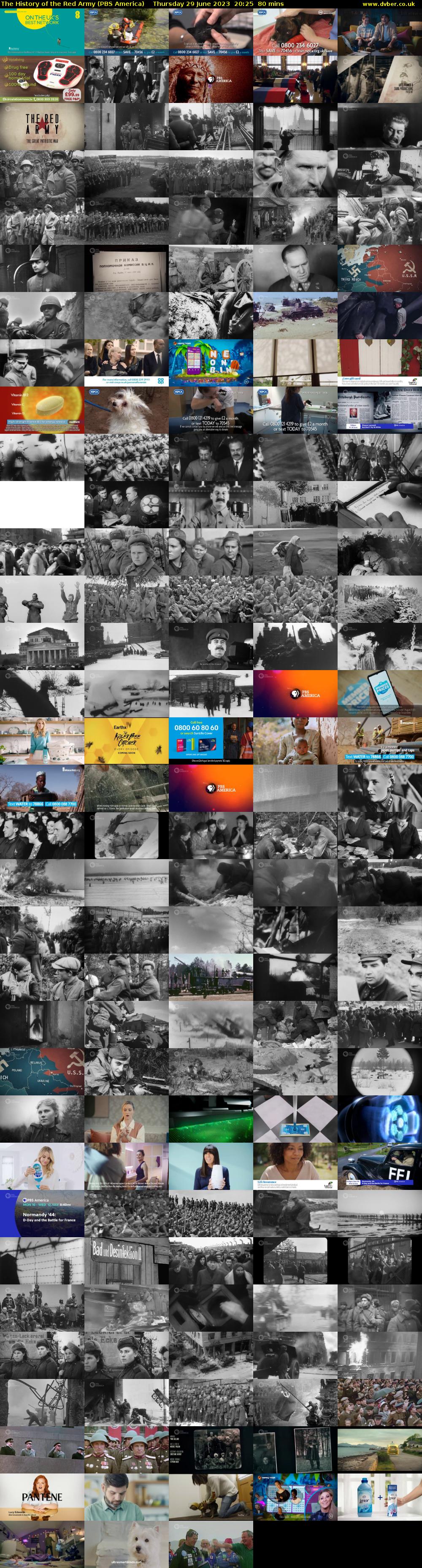 The History of the Red Army (PBS America) Thursday 29 June 2023 20:25 - 21:45
