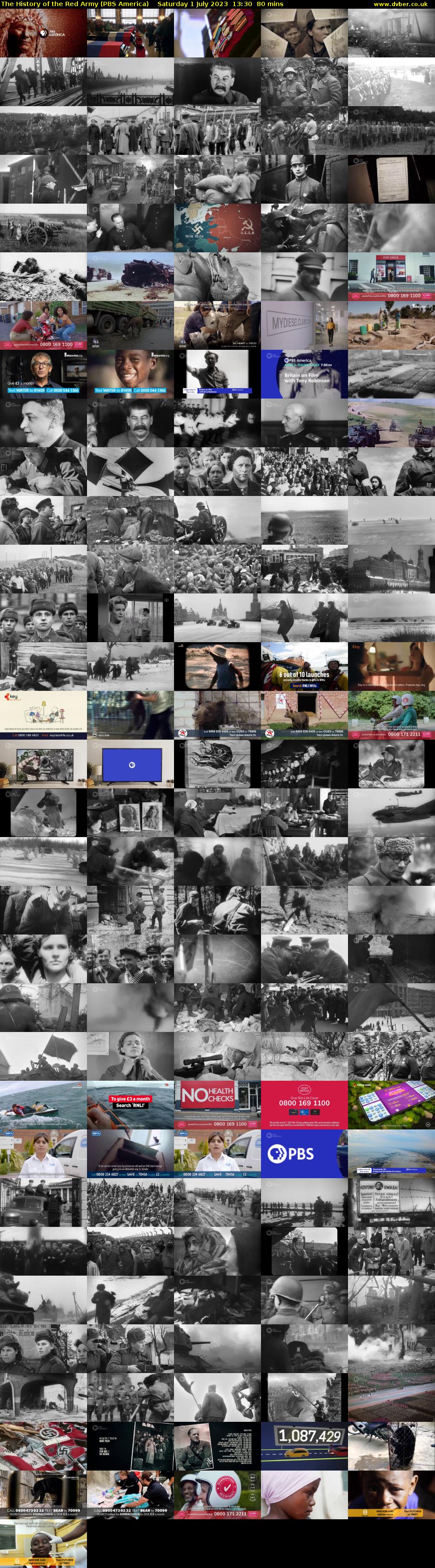 The History of the Red Army (PBS America) Saturday 1 July 2023 13:30 - 14:50