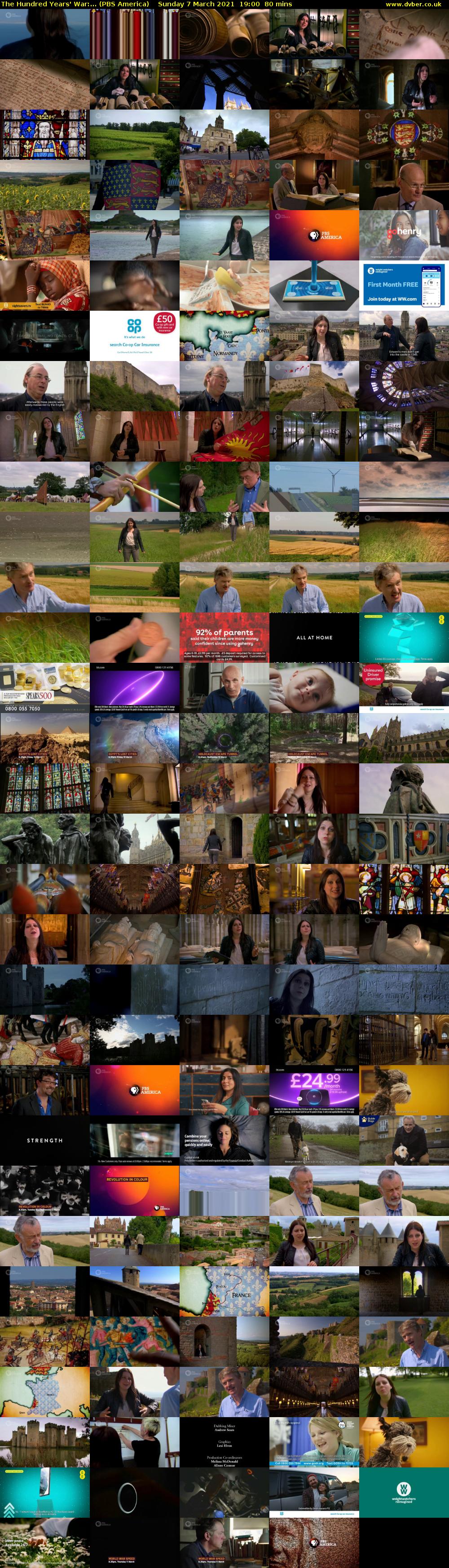 The Hundred Years' War:... (PBS America) Sunday 7 March 2021 19:00 - 20:20