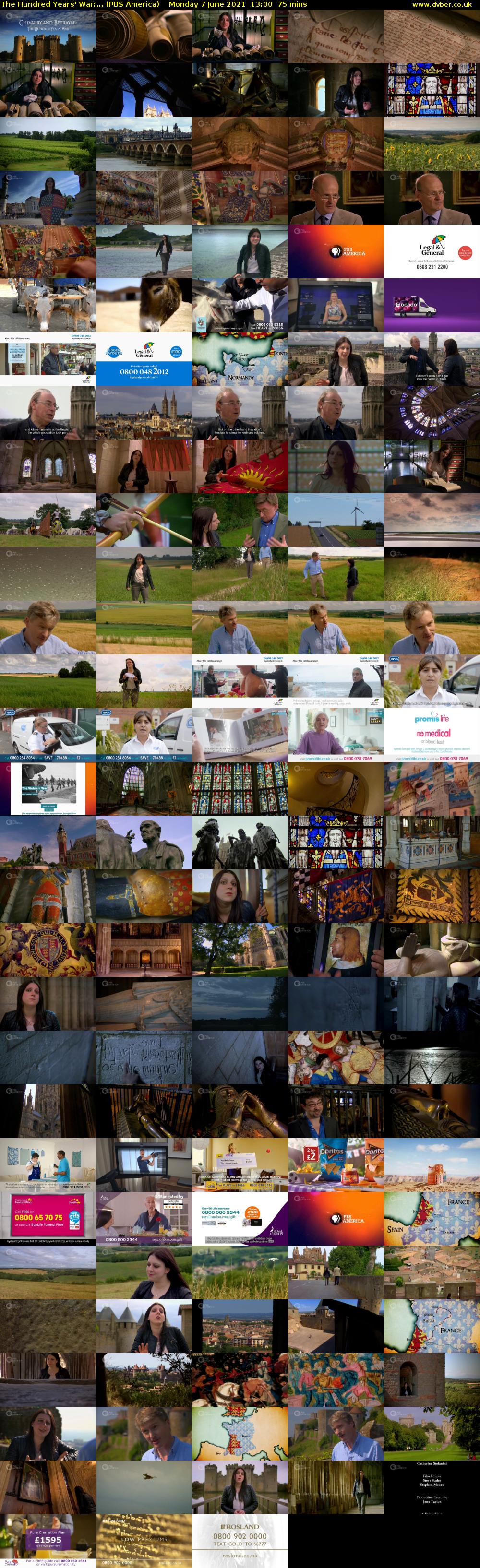 The Hundred Years' War:... (PBS America) Monday 7 June 2021 13:00 - 14:15