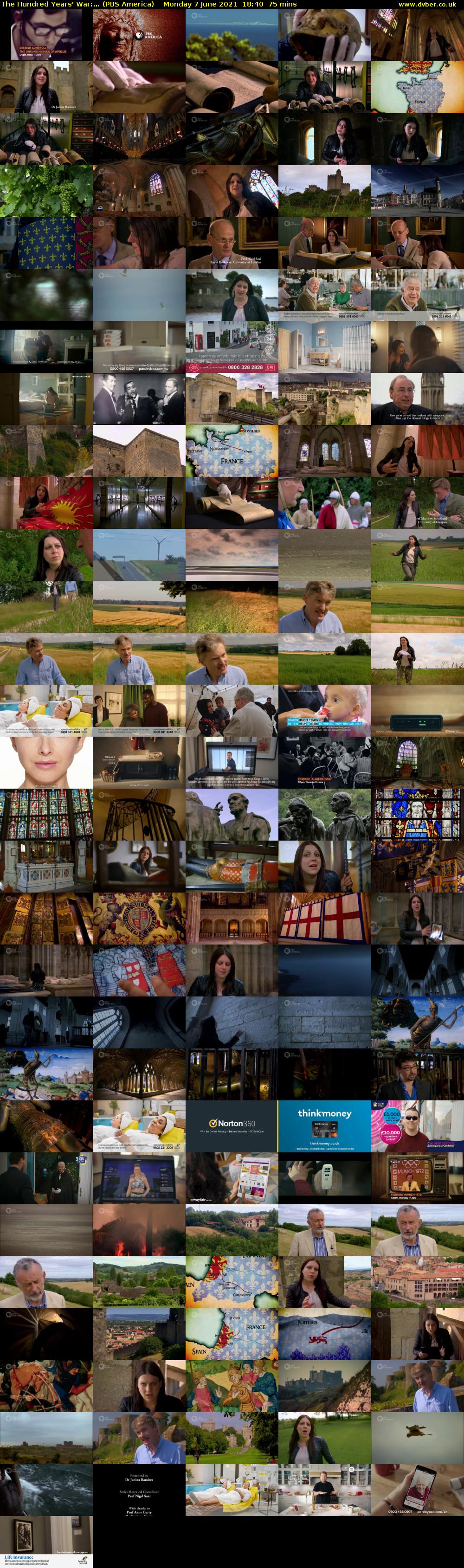 The Hundred Years' War:... (PBS America) Monday 7 June 2021 18:40 - 19:55