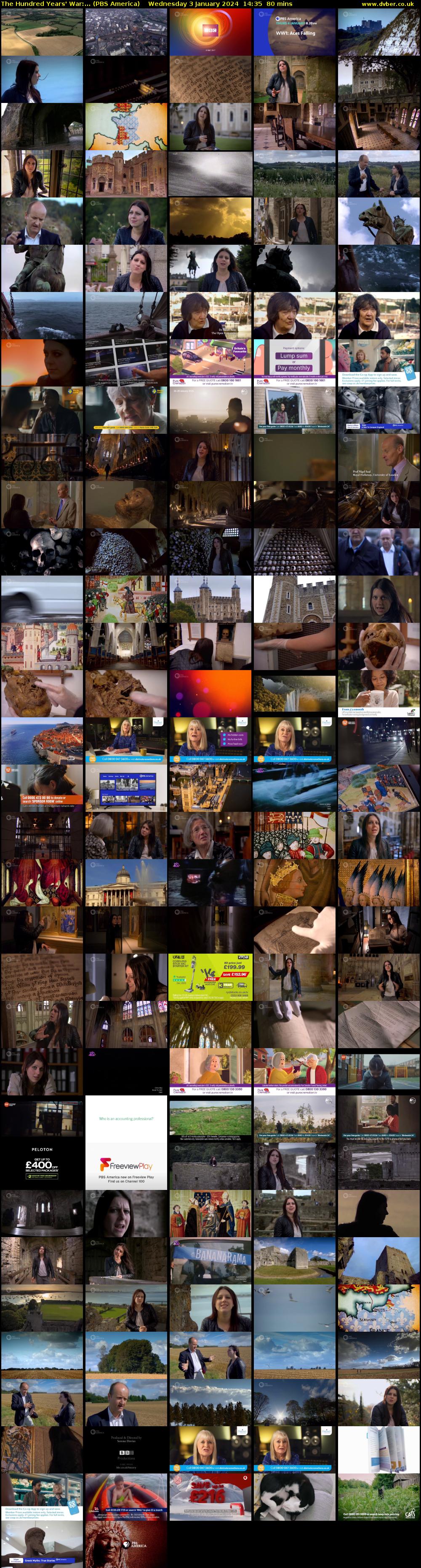 The Hundred Years' War:... (PBS America) Wednesday 3 January 2024 14:35 - 15:55