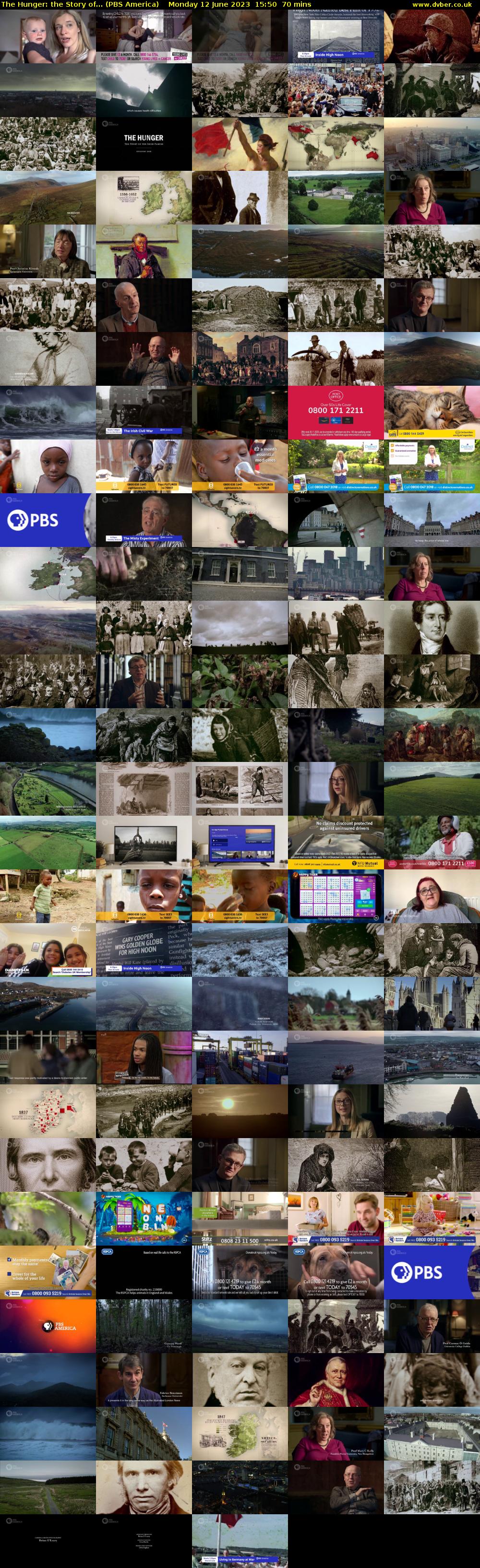 The Hunger: the Story of... (PBS America) Monday 12 June 2023 15:50 - 17:00