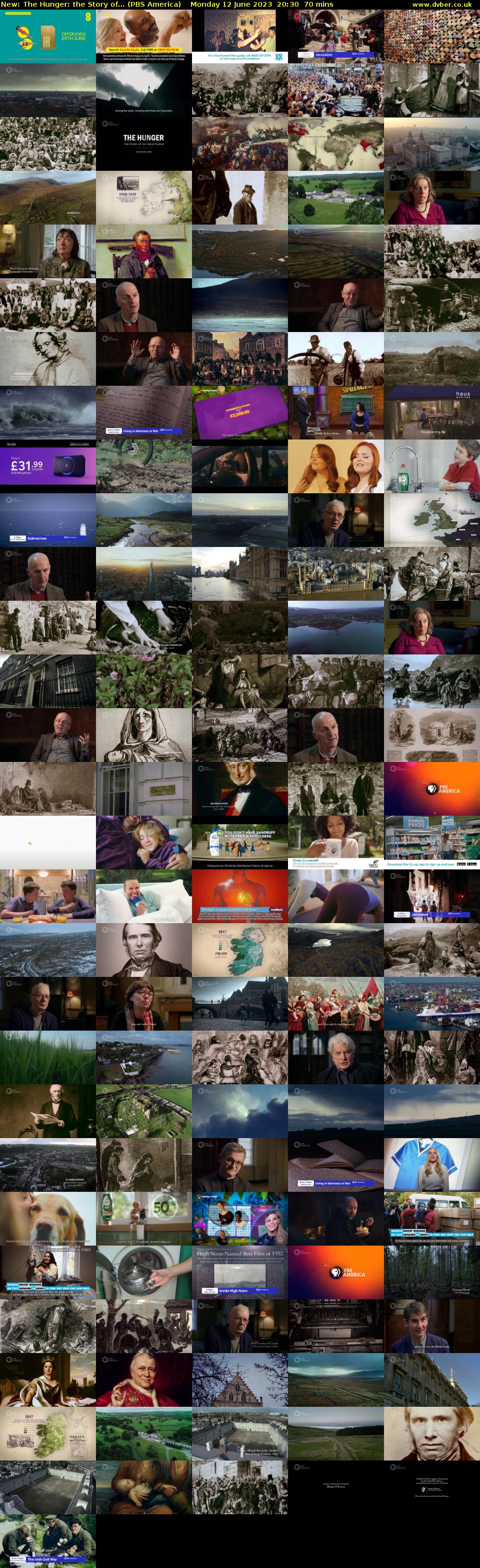 The Hunger: the Story of... (PBS America) Monday 12 June 2023 20:30 - 21:40