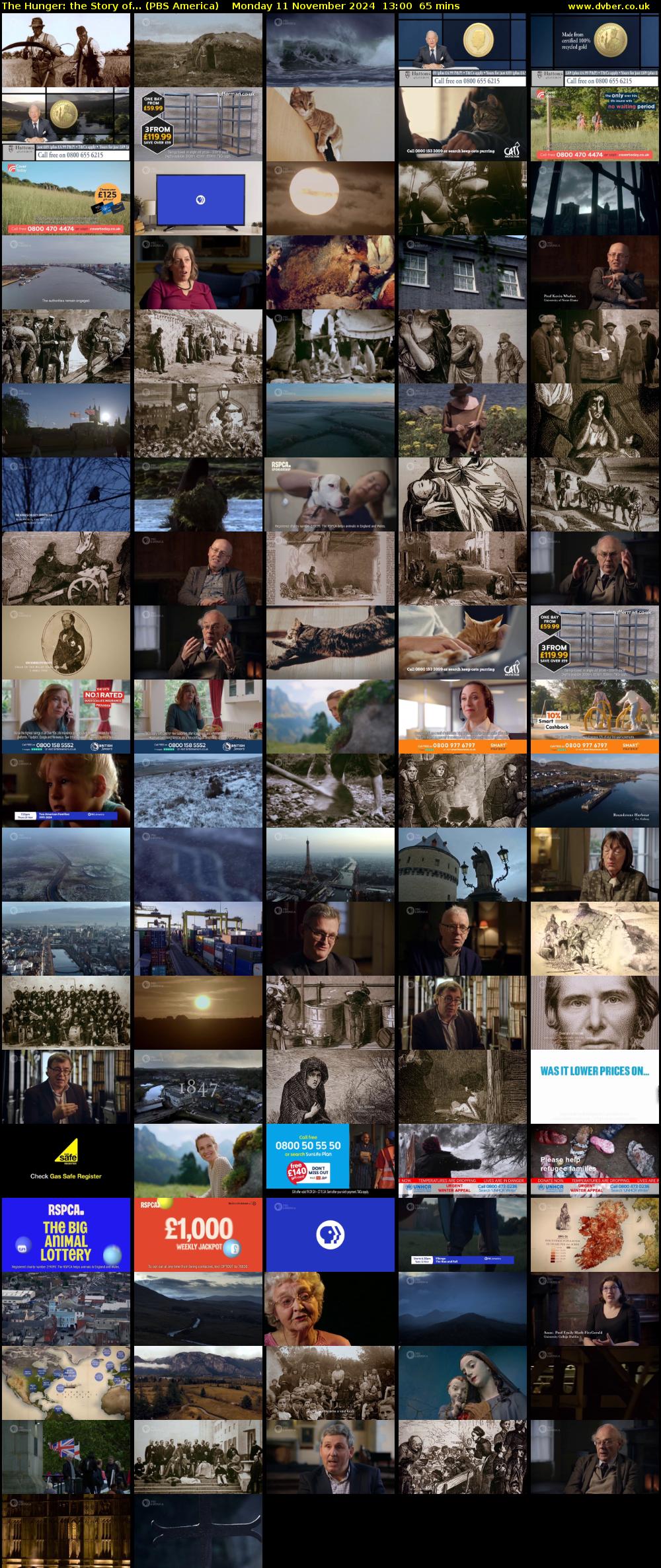 The Hunger: the Story of... (PBS America) Monday 11 November 2024 13:00 - 14:05