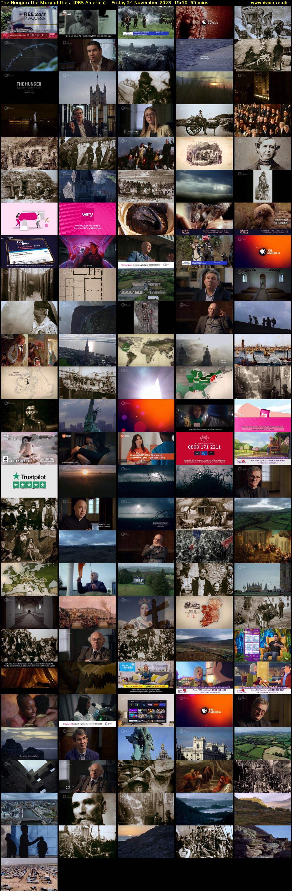 The Hunger: the Story of the... (PBS America) Friday 24 November 2023 15:50 - 16:55