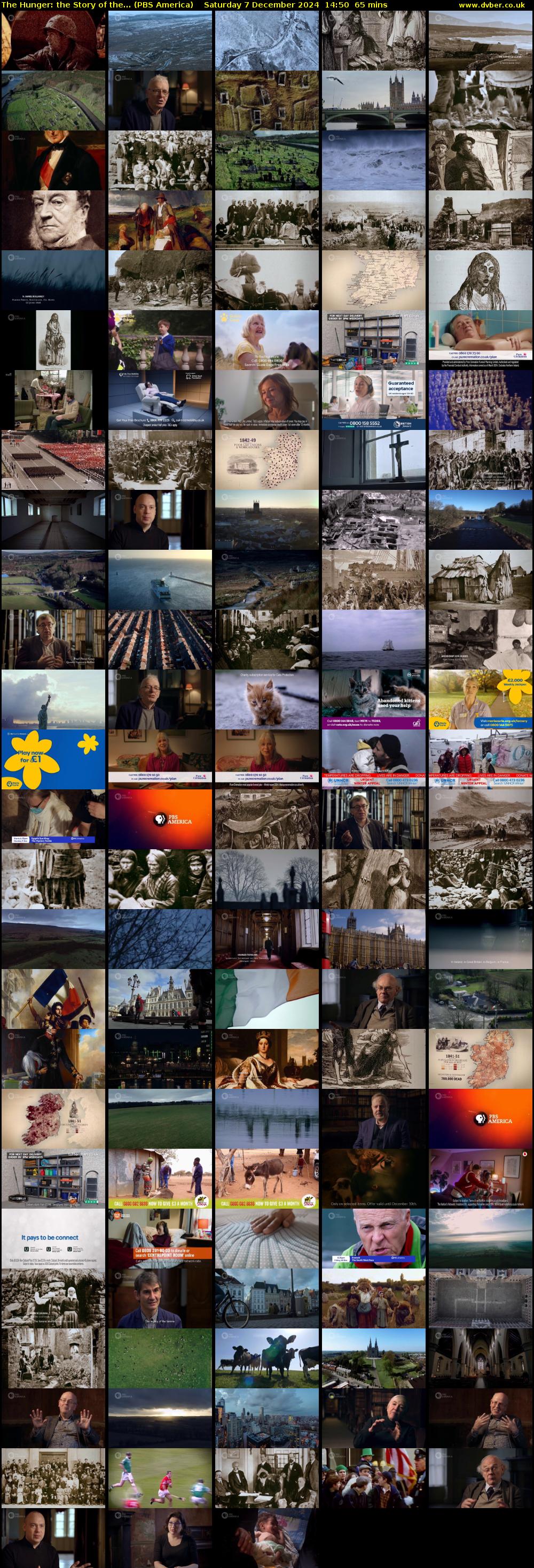 The Hunger: the Story of the... (PBS America) Saturday 7 December 2024 14:50 - 15:55