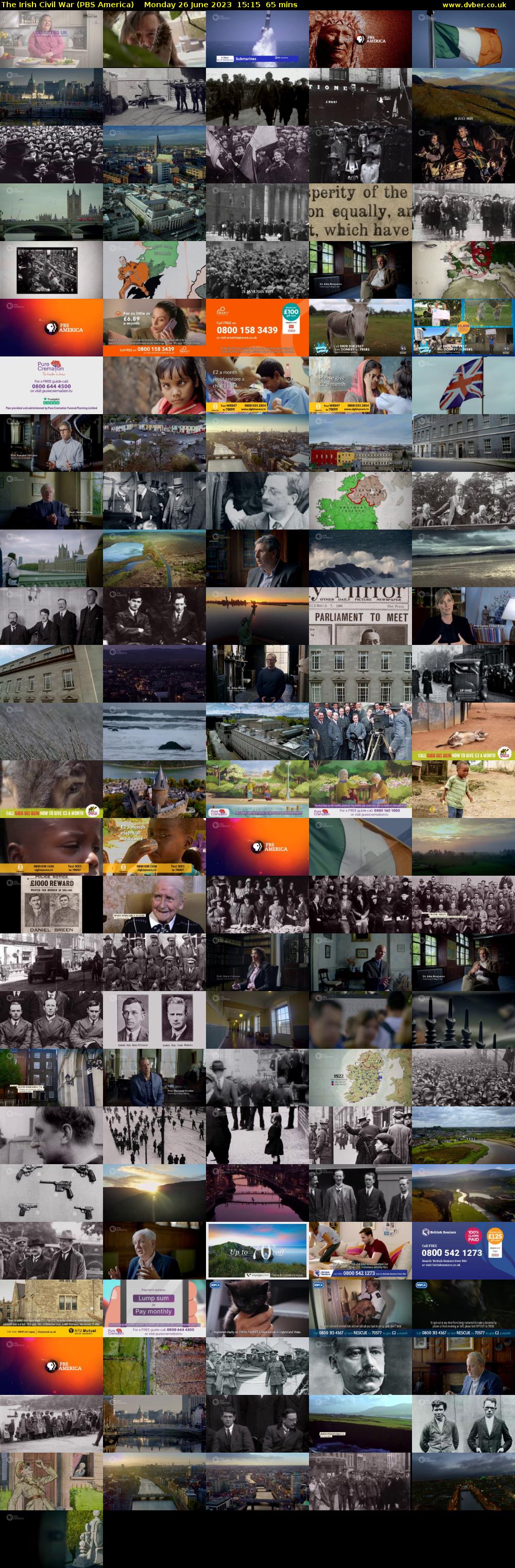 The Irish Civil War (PBS America) Monday 26 June 2023 15:15 - 16:20