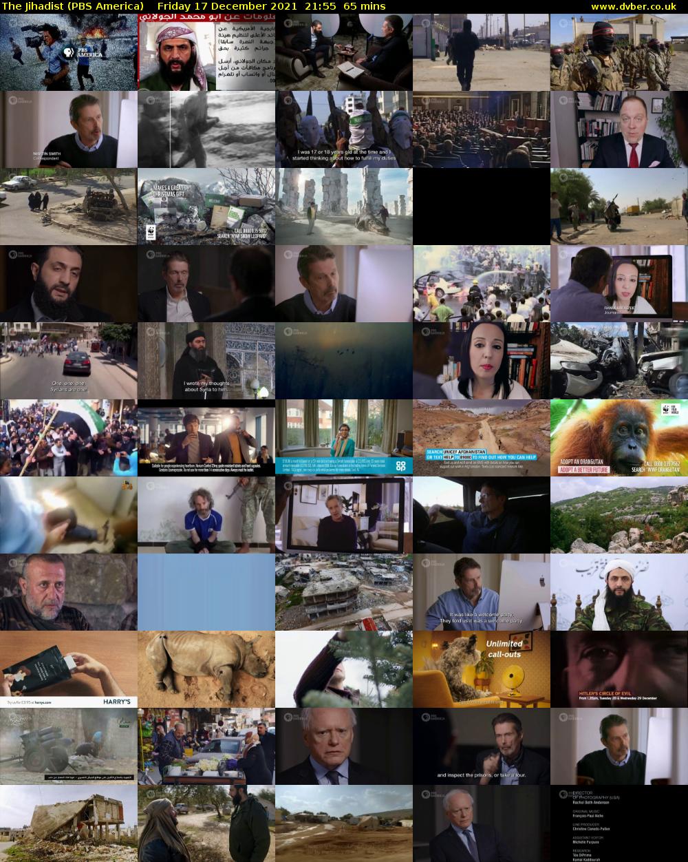 The Jihadist (PBS America) Friday 17 December 2021 21:55 - 23:00