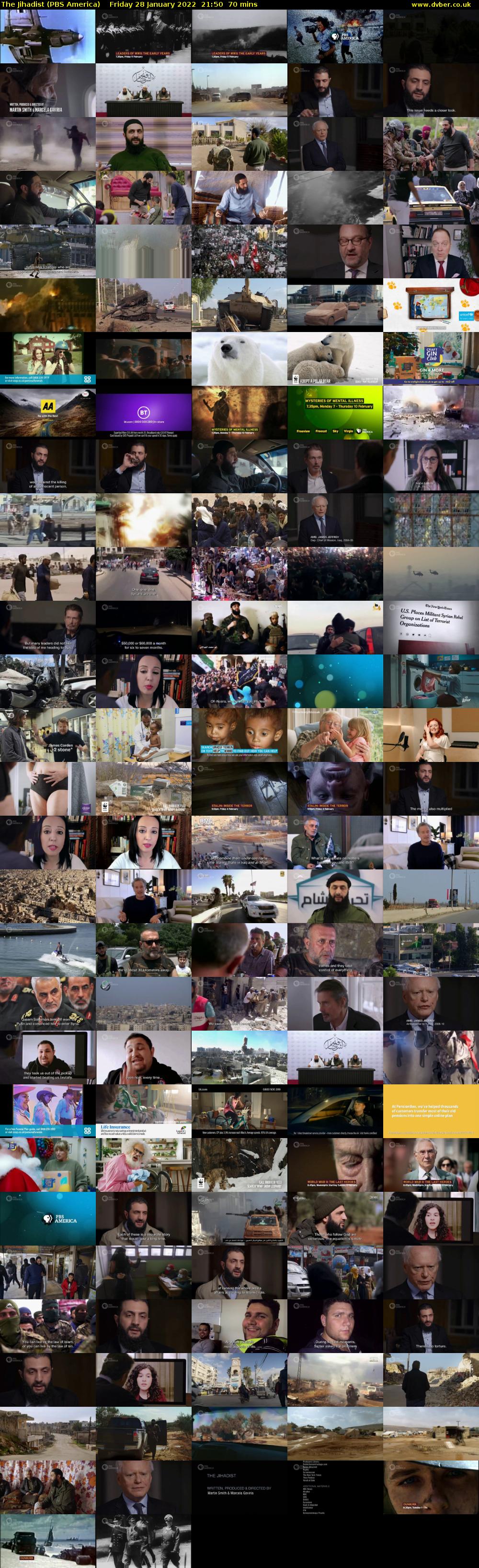 The Jihadist (PBS America) Friday 28 January 2022 21:50 - 23:00