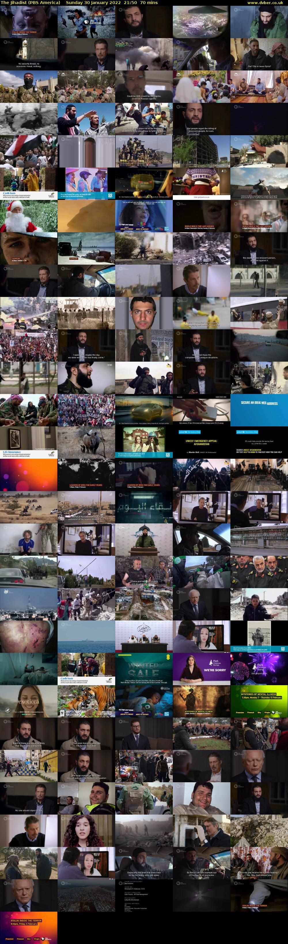 The Jihadist (PBS America) Sunday 30 January 2022 21:50 - 23:00