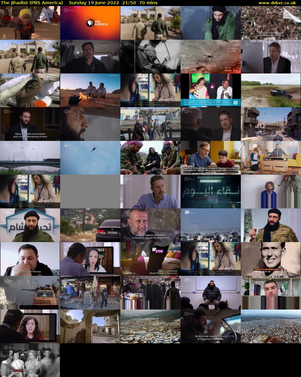 The Jihadist (PBS America) Sunday 19 June 2022 21:50 - 23:00