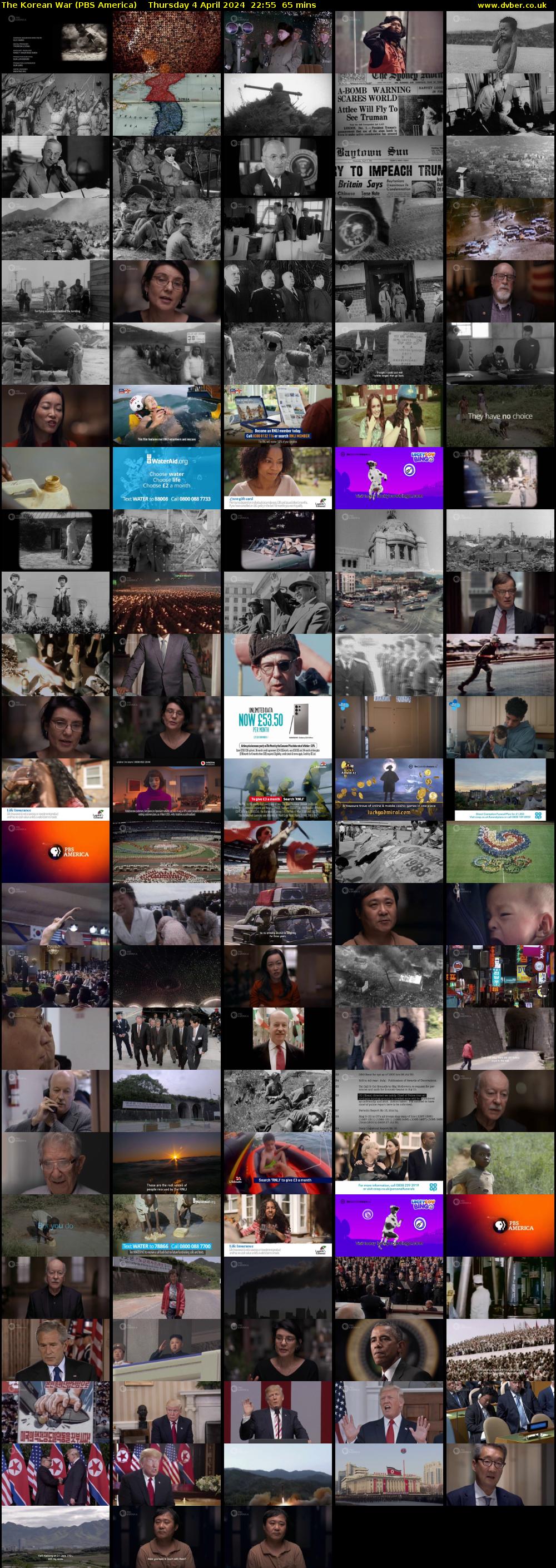 The Korean War (PBS America) Thursday 4 April 2024 22:55 - 00:00