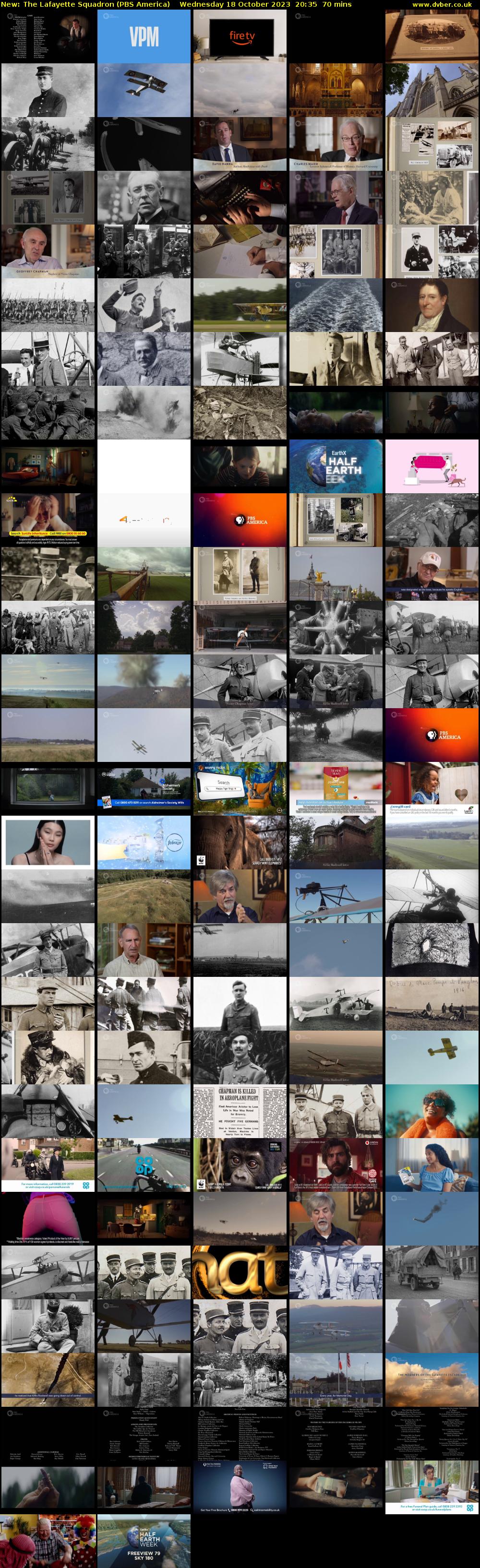 The Lafayette Squadron (PBS America) Wednesday 18 October 2023 20:35 - 21:45