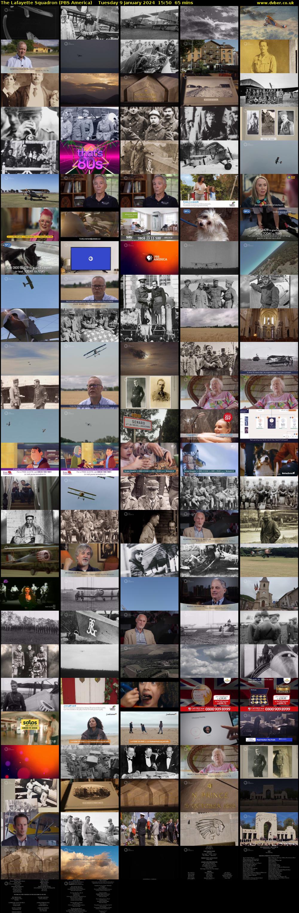 The Lafayette Squadron (PBS America) Tuesday 9 January 2024 15:50 - 16:55