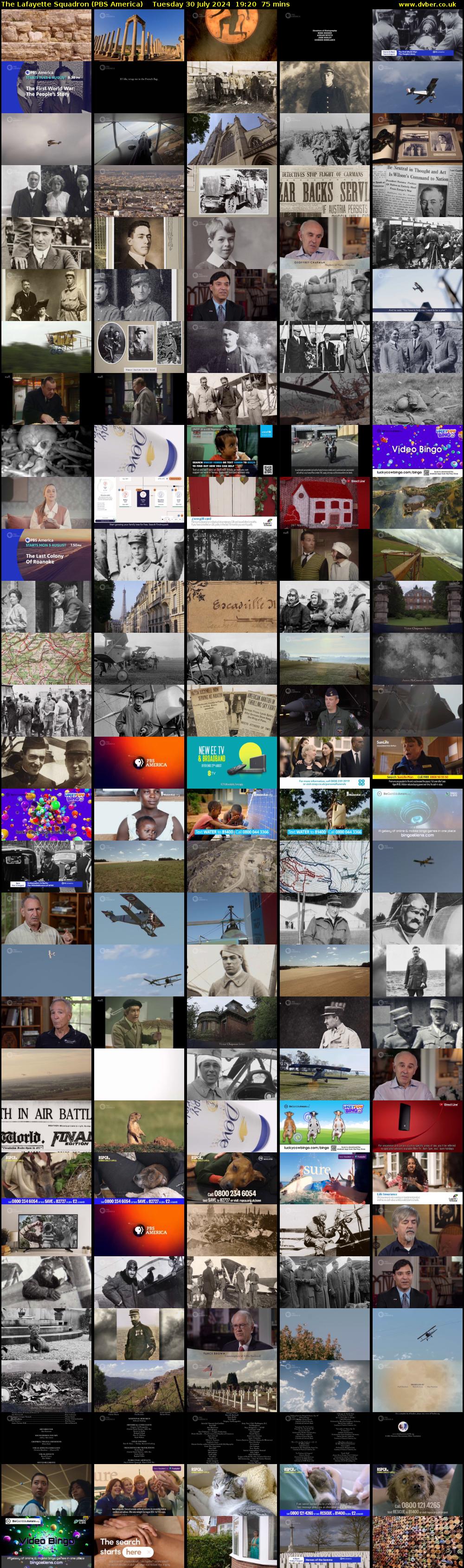 The Lafayette Squadron (PBS America) Tuesday 30 July 2024 19:20 - 20:35