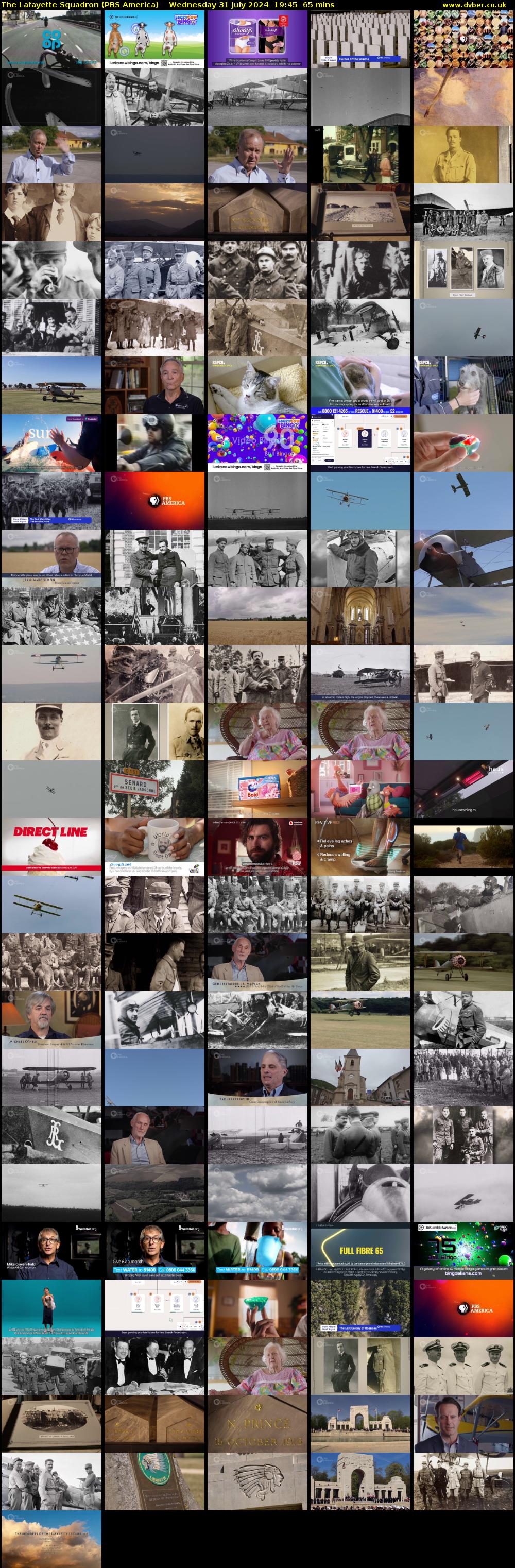 The Lafayette Squadron (PBS America) Wednesday 31 July 2024 19:45 - 20:50