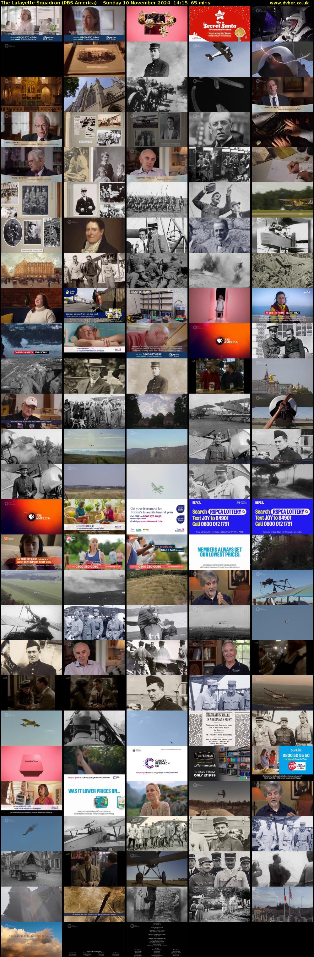 The Lafayette Squadron (PBS America) Sunday 10 November 2024 14:15 - 15:20