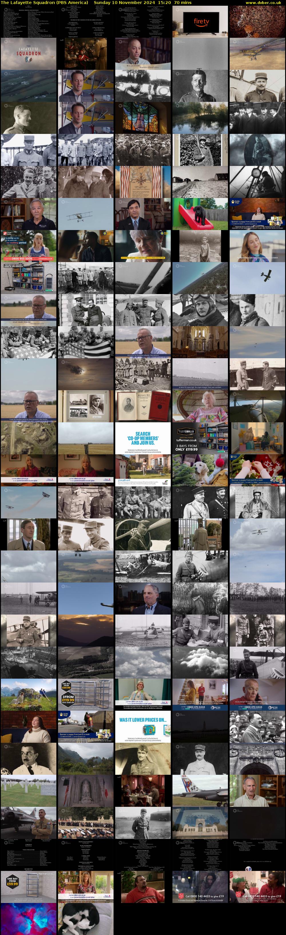 The Lafayette Squadron (PBS America) Sunday 10 November 2024 15:20 - 16:30
