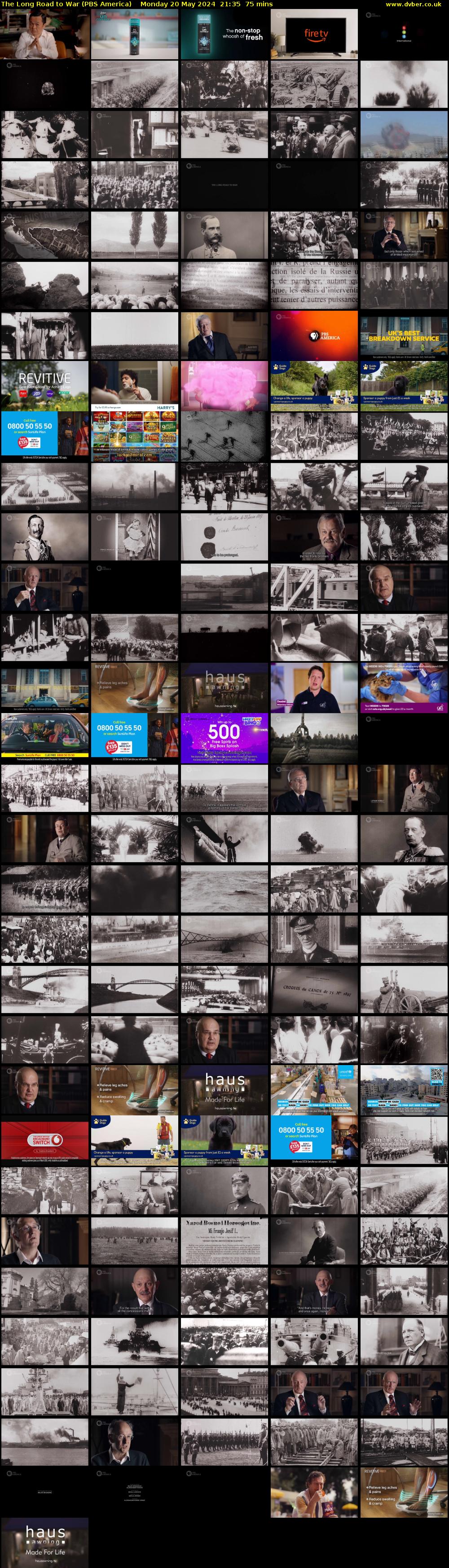 The Long Road to War (PBS America) Monday 20 May 2024 21:35 - 22:50