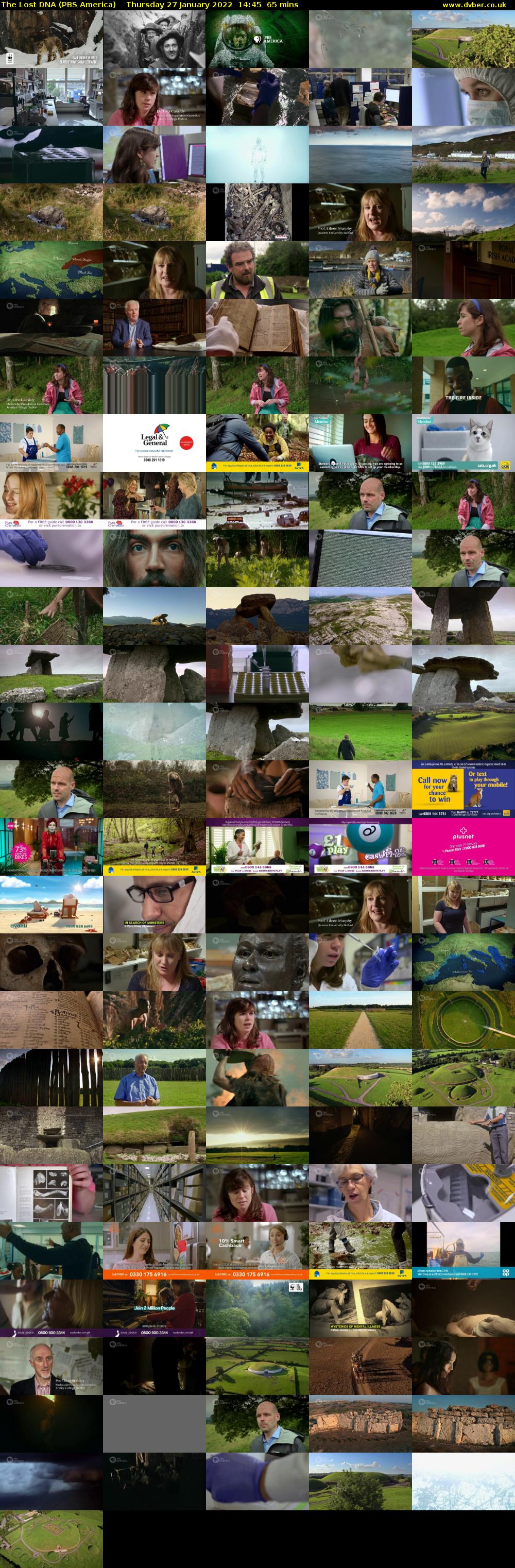 The Lost DNA (PBS America) Thursday 27 January 2022 14:45 - 15:50