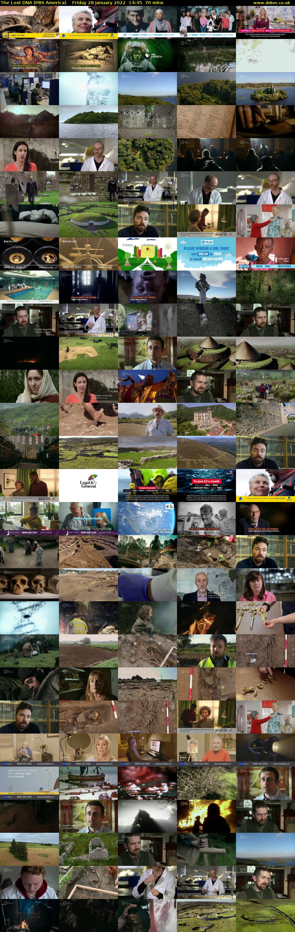 The Lost DNA (PBS America) Friday 28 January 2022 14:45 - 15:55