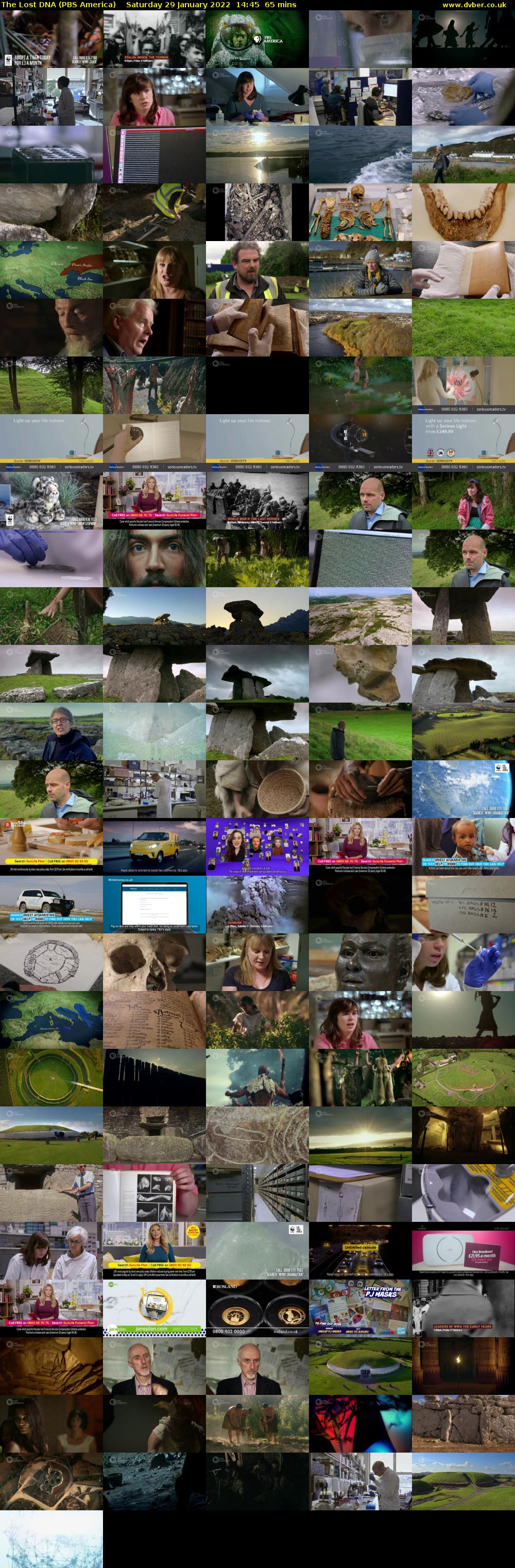 The Lost DNA (PBS America) Saturday 29 January 2022 14:45 - 15:50