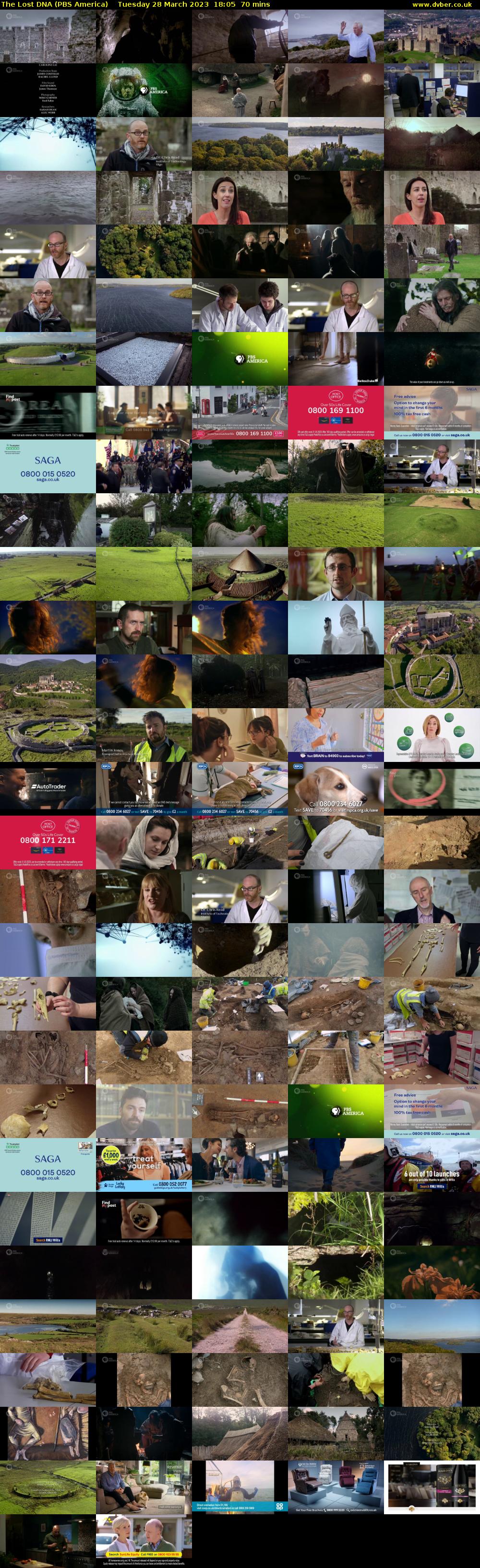 The Lost DNA (PBS America) Tuesday 28 March 2023 18:05 - 19:15