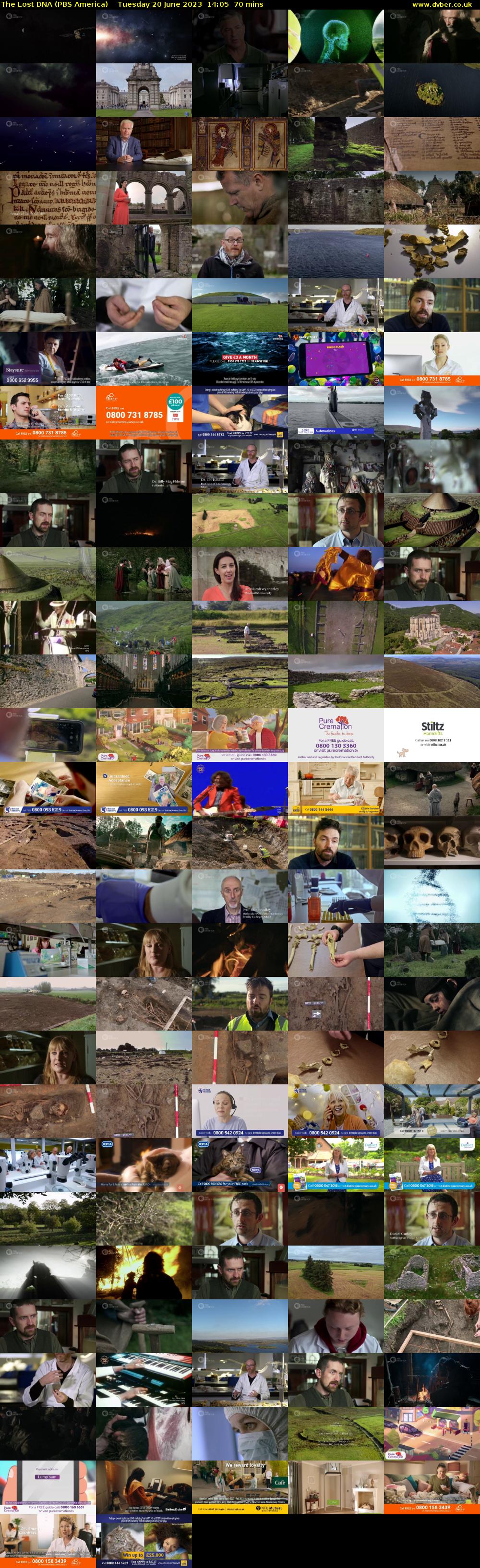 The Lost DNA (PBS America) Tuesday 20 June 2023 14:05 - 15:15