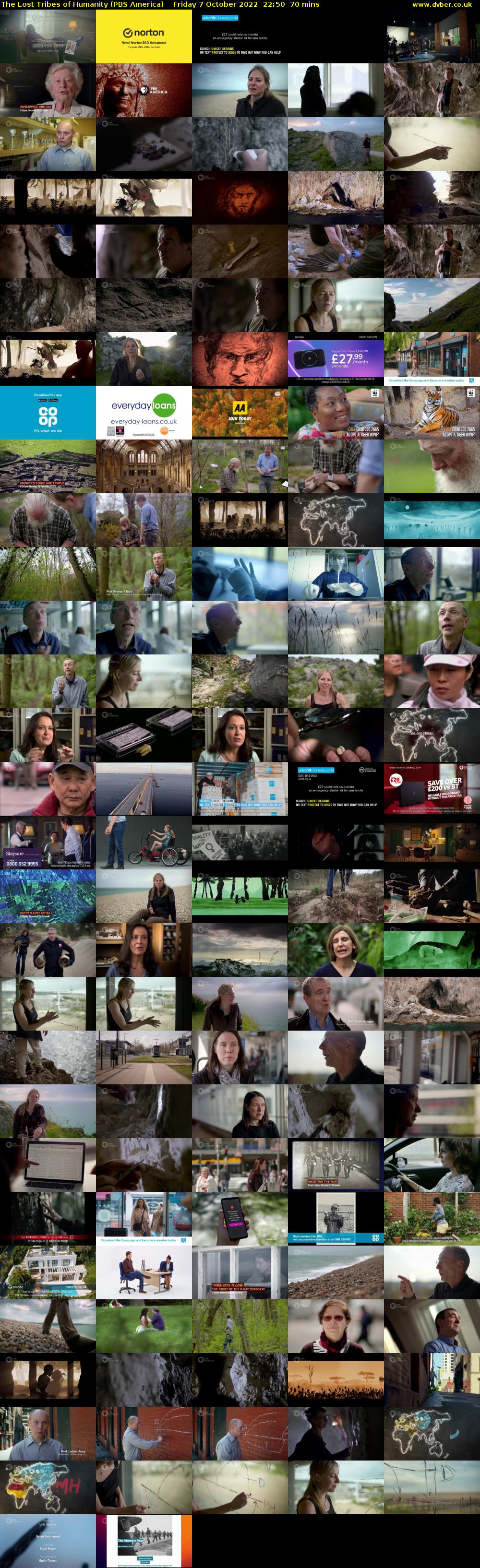 The Lost Tribes of Humanity (PBS America) Friday 7 October 2022 22:50 - 00:00