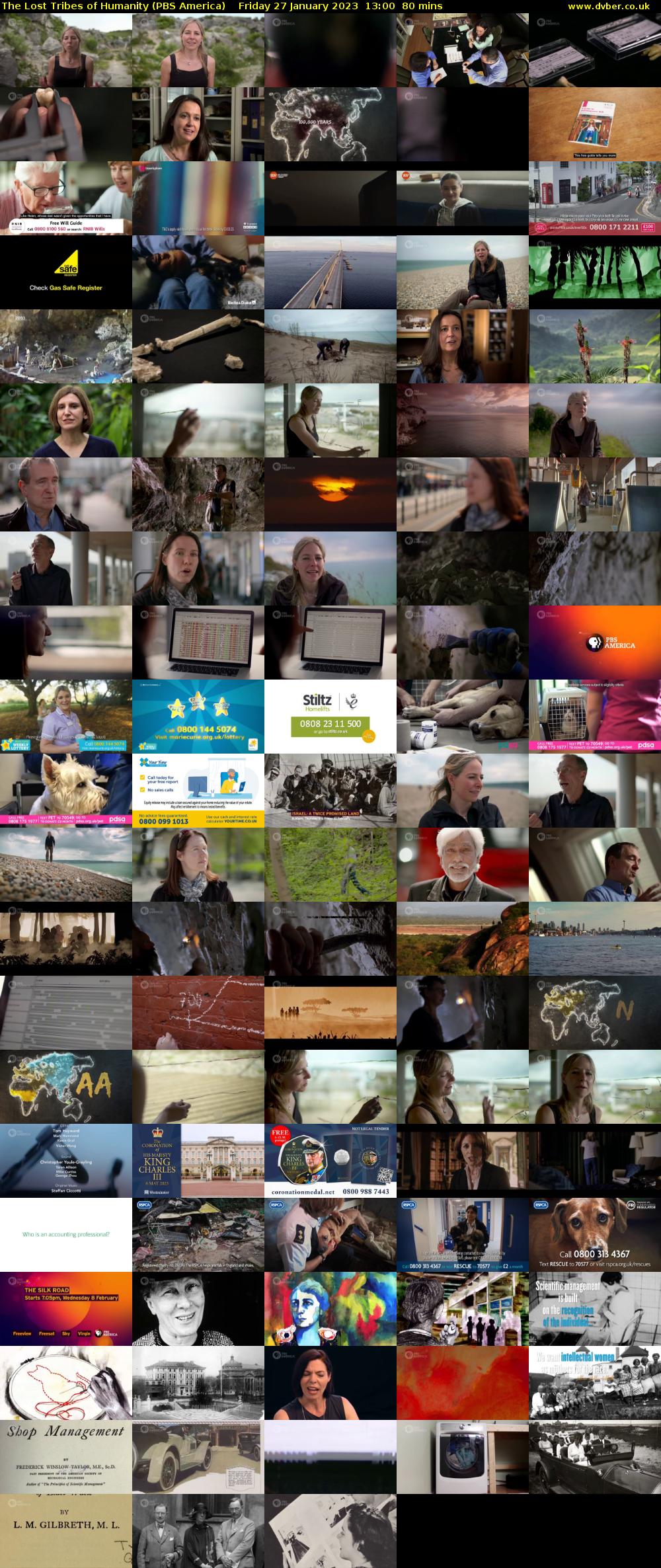 The Lost Tribes of Humanity (PBS America) Friday 27 January 2023 13:00 - 14:20
